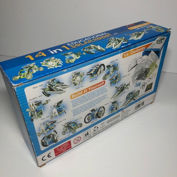 OWIKIT 14 in 1 Solar Powered Robot DIY Transformer - Picture 2 of 5